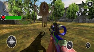Angry Gorilla Dino Hunt Games Android Gameplay Part #1 screenshot 5