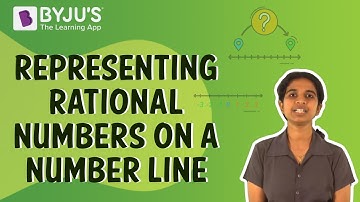 Representing Rational Numbers On A Number Line I Class 7 I Learn With BYJU
