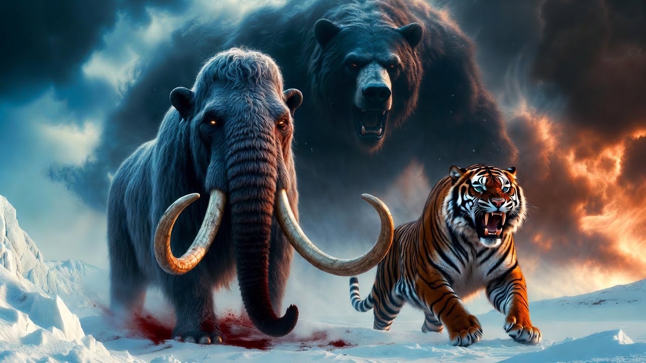 Ice Age Animals: The Frozen Beasts That Ruled a Lost World 