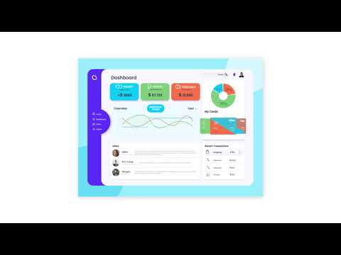 Dashboard Ui animation