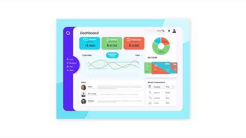 Dashboard Ui animation