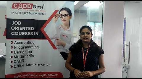 CADD Nest Basavanagudi Student Testimonial Video