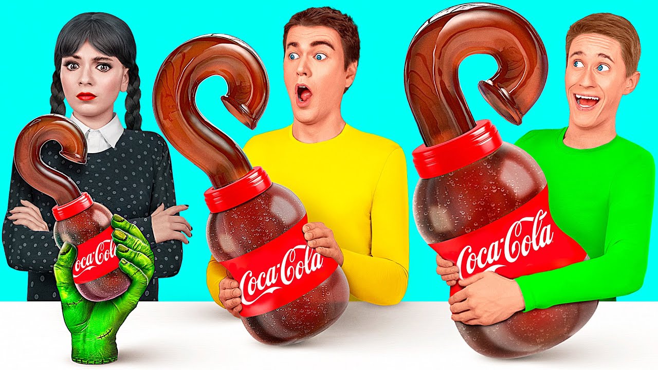 Big, Medium and Small Plate Challenge | Fantastic Food Hacks by Multi DO Best