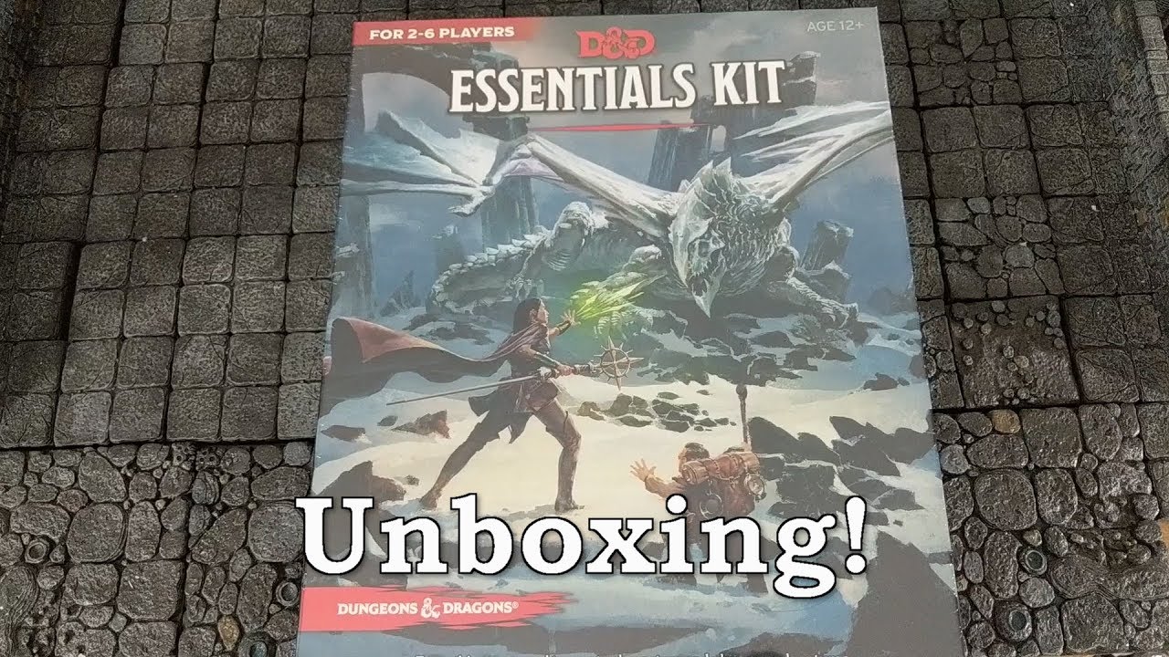 D&D Essentials Kit Unboxing and First Impressions YouTube