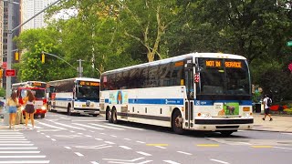 MTA • 2011-16 Prevost X3-45 2685 SIM1C, 2532 NIS, 2415 X28; 2007 MCI D4500CL 3452 NIS (Conga Line)