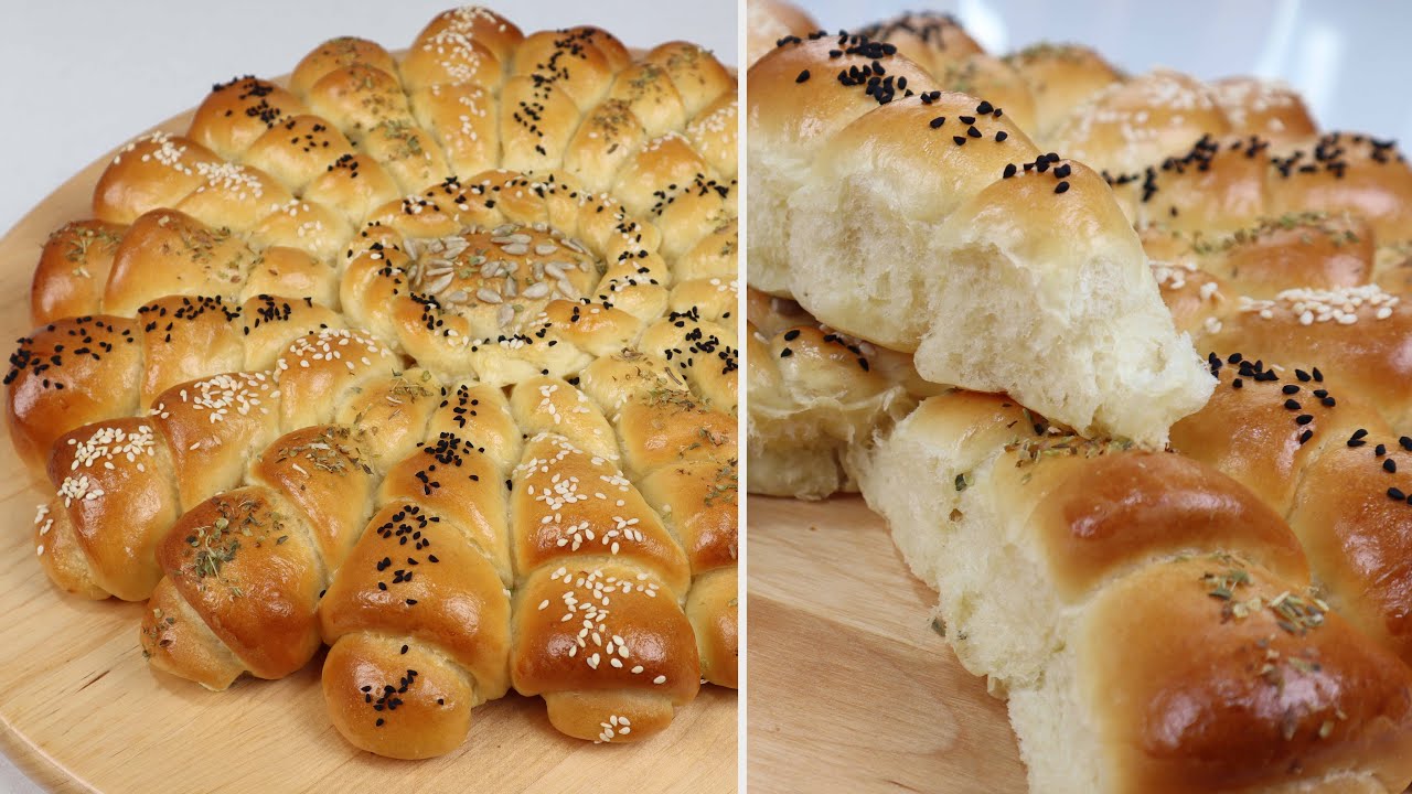 ورده المعجنات بالجبن بافضل طريقه 👌🏼🥐Easy and soft bakery rolls