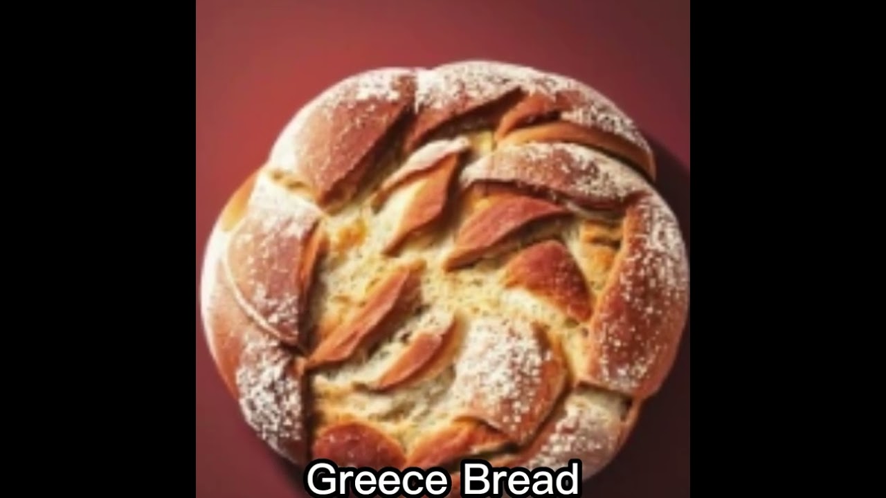 AI generates breads in different countries #shorts