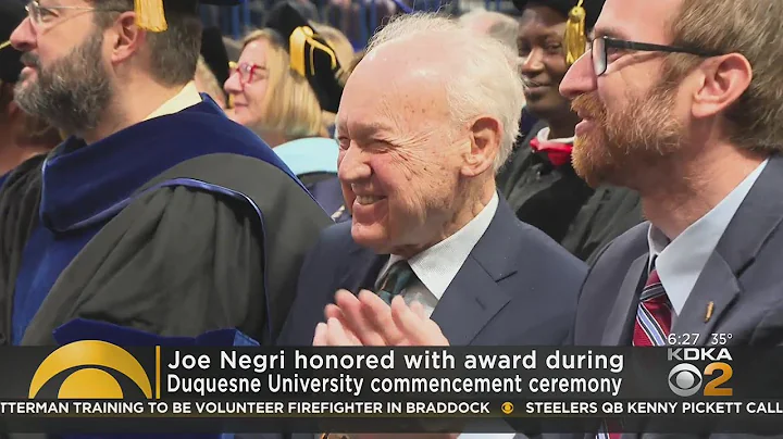 Handyman Negri honored at Duquesne graduation