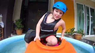 COVID-19 Ep5 Pool Kayaking by Mat Hyland 303 views 4 years ago 3 minutes, 43 seconds