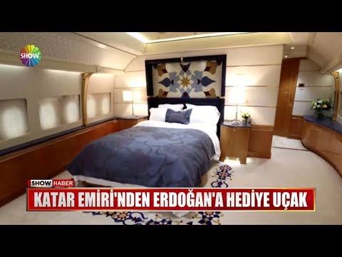 Katar Emiri'nden Erdoğan'a hediye uçak