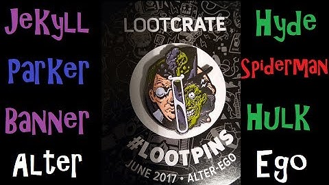 LOOTCRATE | JUNE 2017 | ALTER-EGO