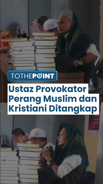 Polisi Tangkap Ustaz yang Provokasi Ajak Umat Islam dan Kristen Perang di Pare-pare, Ternyata ASN