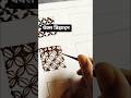 चेक्स डिझाइन #letest #henna