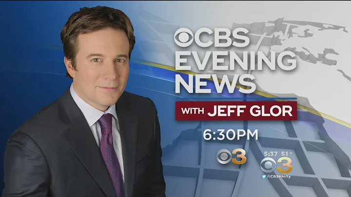 Jeff Glor New Host Of CBS Evening News At 6:30 P.M.