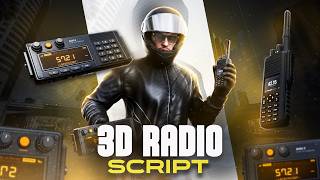 MOST REALISTIC FiveM Radio Script - Hold It & Press Every Button | ESX/QBCore/QBox | NANO Scripts
