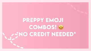 Preppy emoji combos! 🤩 | Emoji combos | pinkyemmaxo screenshot 4