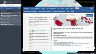 World's Tropical Forests on the Hand-in-Hand Geospatial Platform