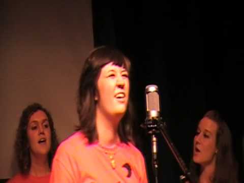 Danielle Singing in the M&Cs!