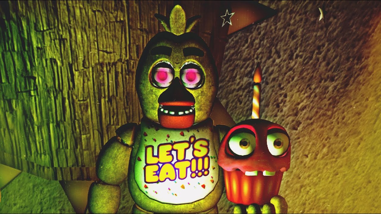 SUSTO NA PIZZARIA - FNAF 1 DOOM 