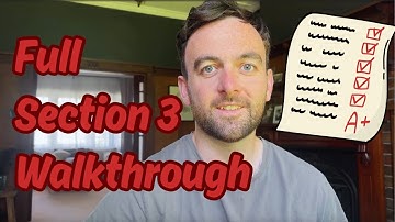 ACER Practice Test A - Full Section 3 Walkthrough