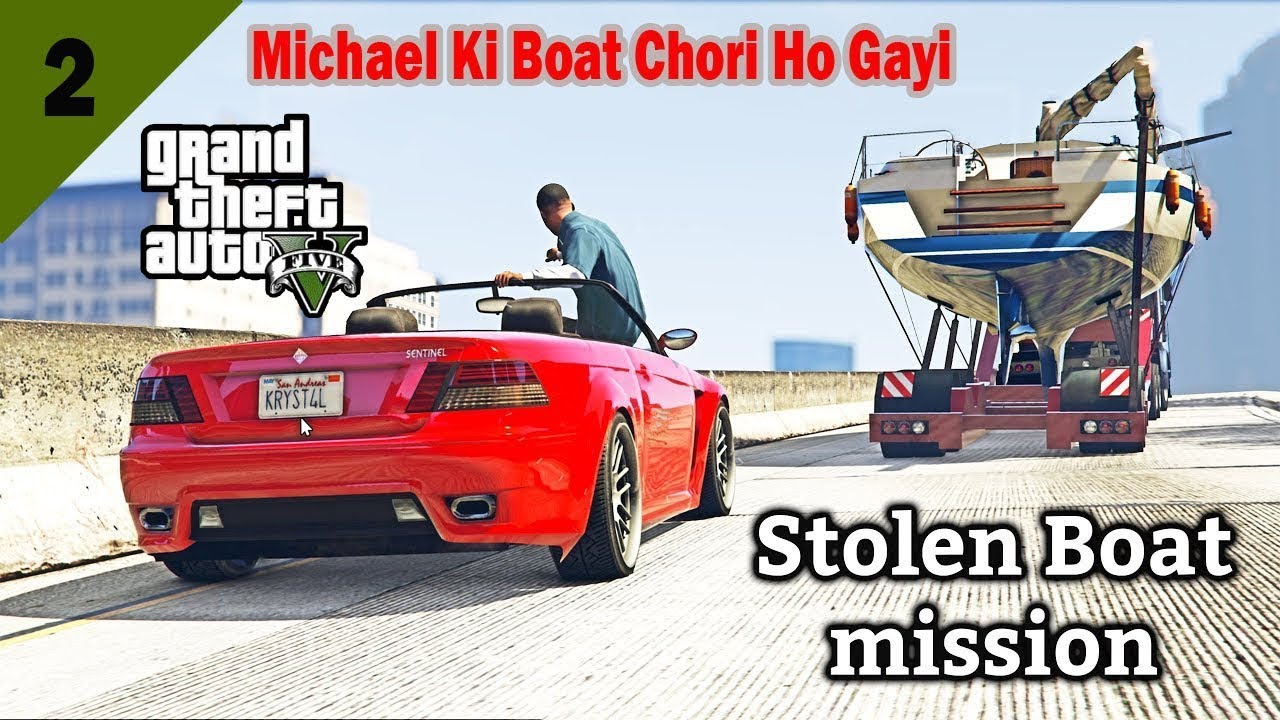 MICHAEL S BOAT IS STOLEN Gta5 MR WHITE YouTube 