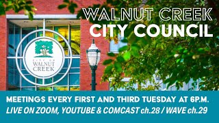 Walnut Creek City Council: Special Meeting Closed Session