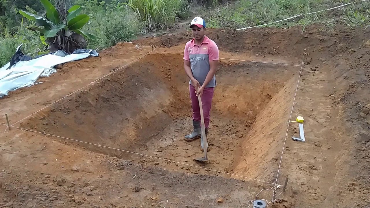 tanque de lona de baixo custo e fácil de fazer