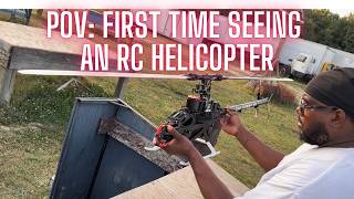 POV: First Time Seeing an RC Helicopter