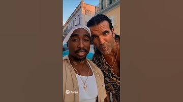 2Pac In Cuba With Legends‼️ #2pac #tupac #michaeljackson #Cuba #wwe #ai #hiphop