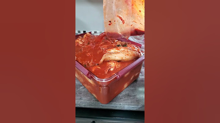 배타고 미국온 한국김치
