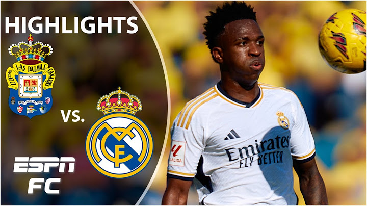 👀 LATE SHOW! 🚨 Las Palmas vs. Real Madrid | LALIGA Highlights | ESPN FC
