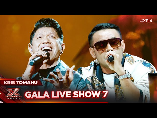 Kris Tomahu - Ku Tak Bisa (Slank) - Gala Live Show 7 - X Factor Indonesia 2024 class=