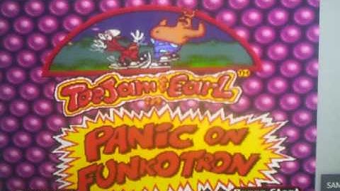 ToeJam & Earl Panic On Funkotron Intro Sega Genesis.