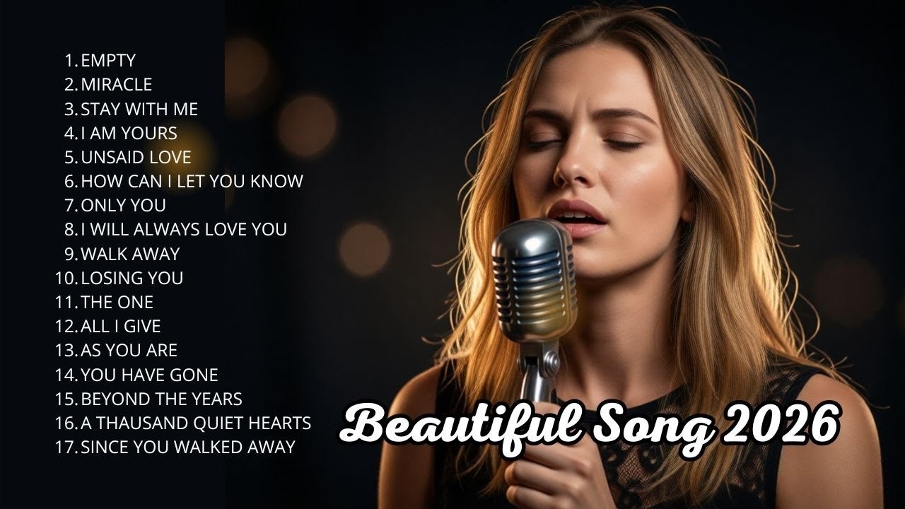 Love Songs 2026 🎤 Best Love Songs Collection – Romantic, Soft & Emotional Music | background music