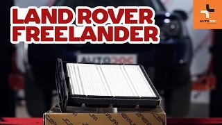 Hoe Pollen-filter vervangen LAND ROVER FREELANDER (LN) - videogids