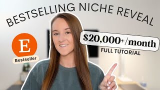 Exposing a Best Selling Etsy Print on Demand Niche 🔍  | Full Listing Tutorial