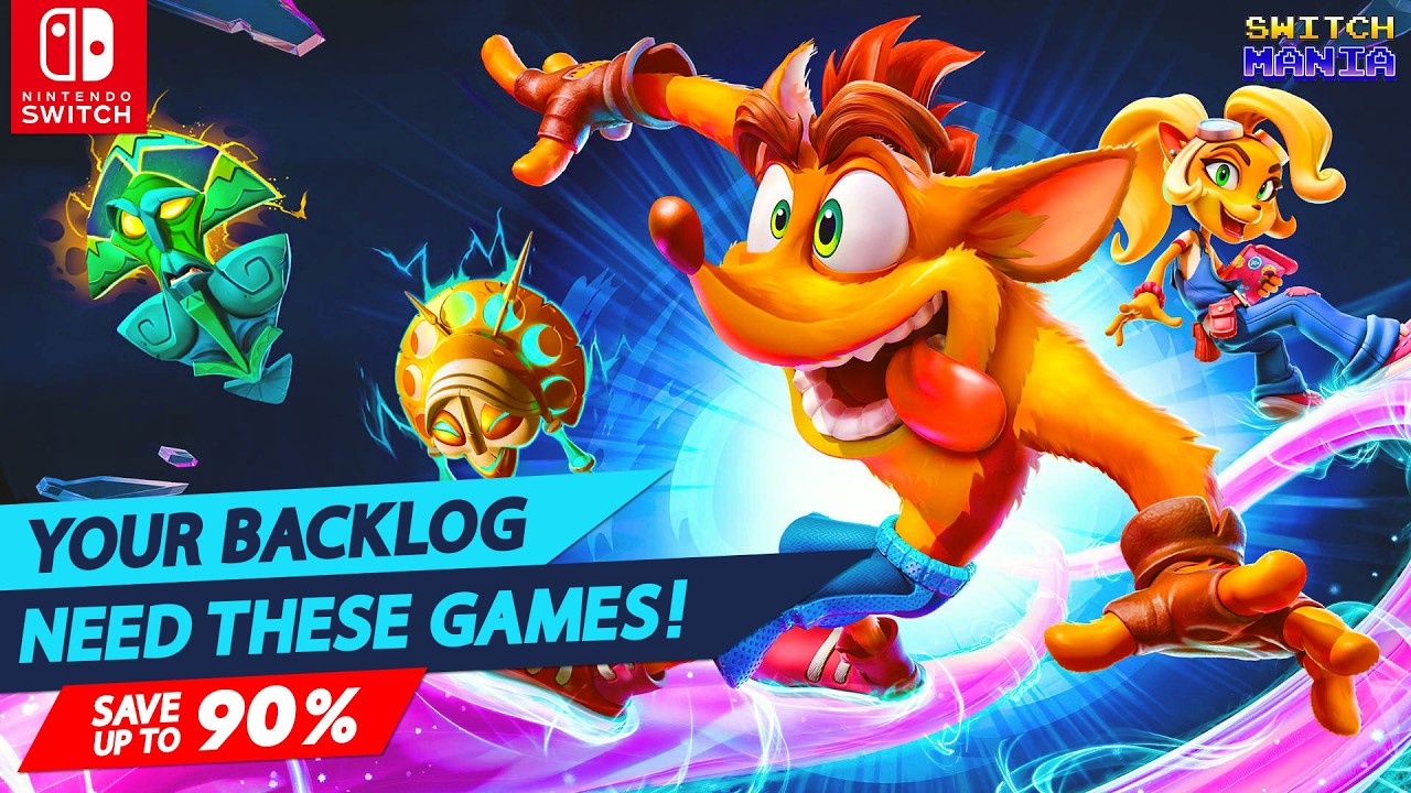 В вашей библиотеке игр для Switch обязательно должны быть эти 30 игр — все со скидкой!