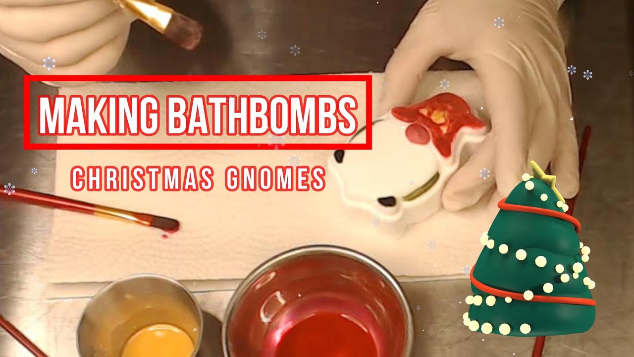 Gnome Bath Bombs - Painted Bath Bombs