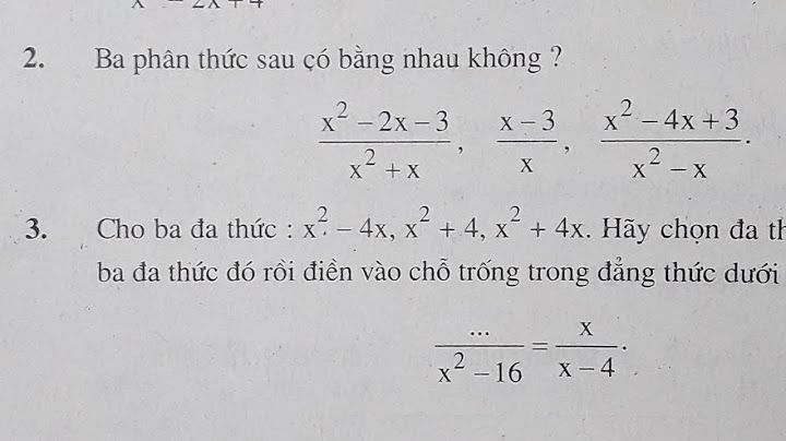 Bài 2 sgk toán 8 tập 1 trang 36 năm 2024