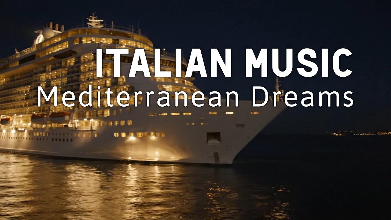 🎶 Italian Vibes & Mediterranean Music 🎶 2+ Hours Relaxing Amalfi Coast & Lake Como Scenery in 4k