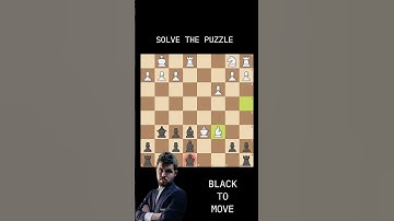 BLACK TO MOVE | #chess  #magnuscarlsen #trending #trendingshorts #hikaru #chesspuzzles #games