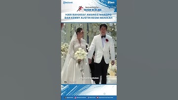 Amanda Manopo dan Kenny Austin Resmi Menikah, Detik-detik Momen Pemberkatan Nikah Amanda Manopo