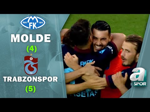 Molde (4) 1-1 (5) Trabzonspor GENİŞ ÖZET (UEFA Konferans Ligi 3. Ön Eleme Turu Rövanş Maçı)