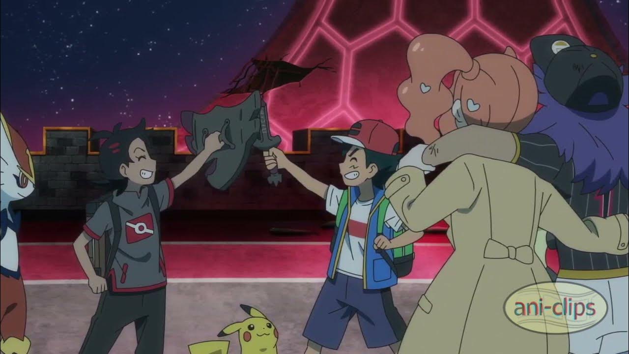 Zacian & Zamazenta Fight With Eternatus Pokemon Journeys YouTube