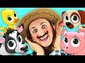 Old MacDonald Had a Farm Song for Kids | Learn Farm Animals Voices with Super Simple Nursery Rhymes.