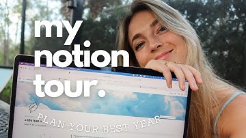 🗓 Notion Tour | How I Organize + Plan My Life