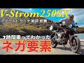 【V-Strom250SX】ファーストタッチから300km 6時間乗らないとわからなかったネガな部分をお伝えします【まさチャンネル】