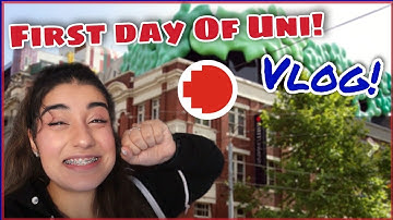 FIRST day of UNIVERSITY! VLOG!! (RMIT)