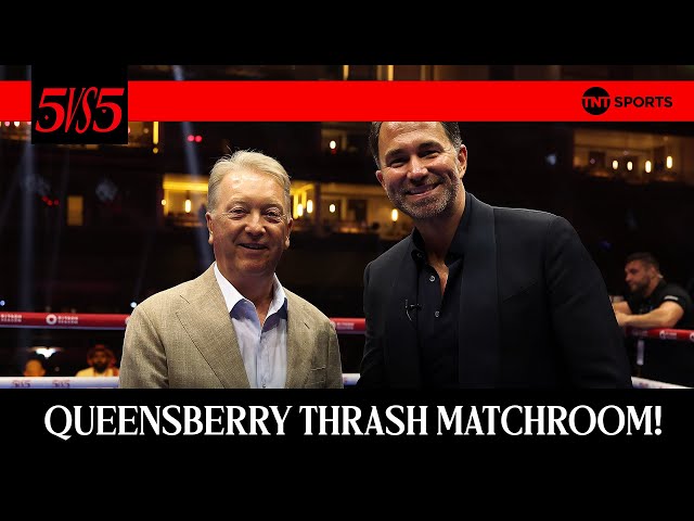 Frank Warren and Eddie Hearn reflect after incredible 5 vs 5: Queensberry vs Matchroom event 🥊 class=