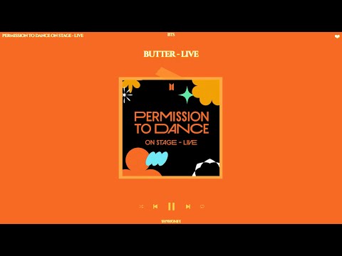 bts - butter - live (sped up + reverb)